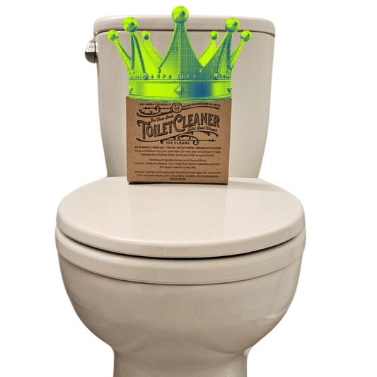Toilet Bowl Cleaner Sheets | Retail or Bulk Display | 100