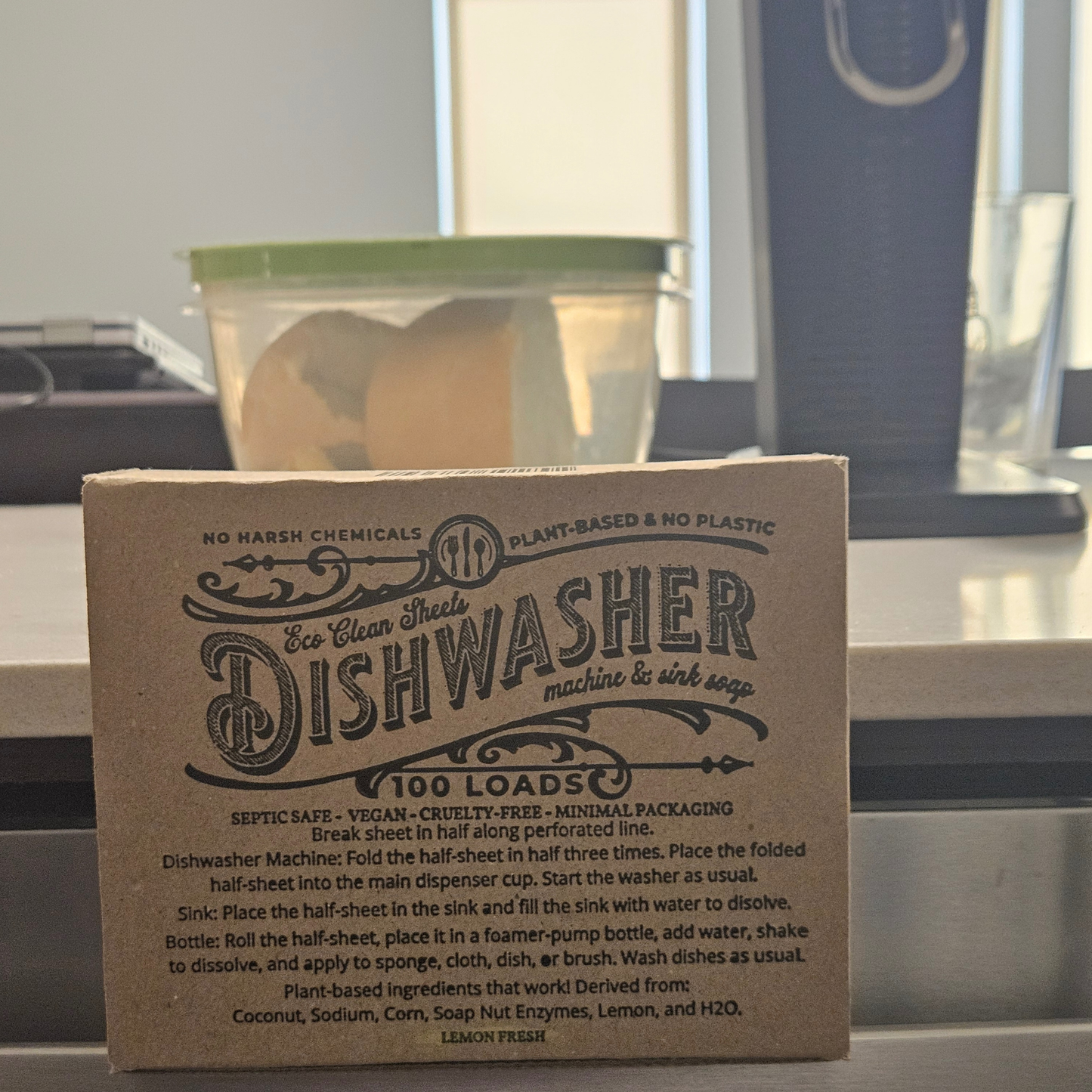 Dishwasher Sheets | Retail or Bulk Display | 100 Loads