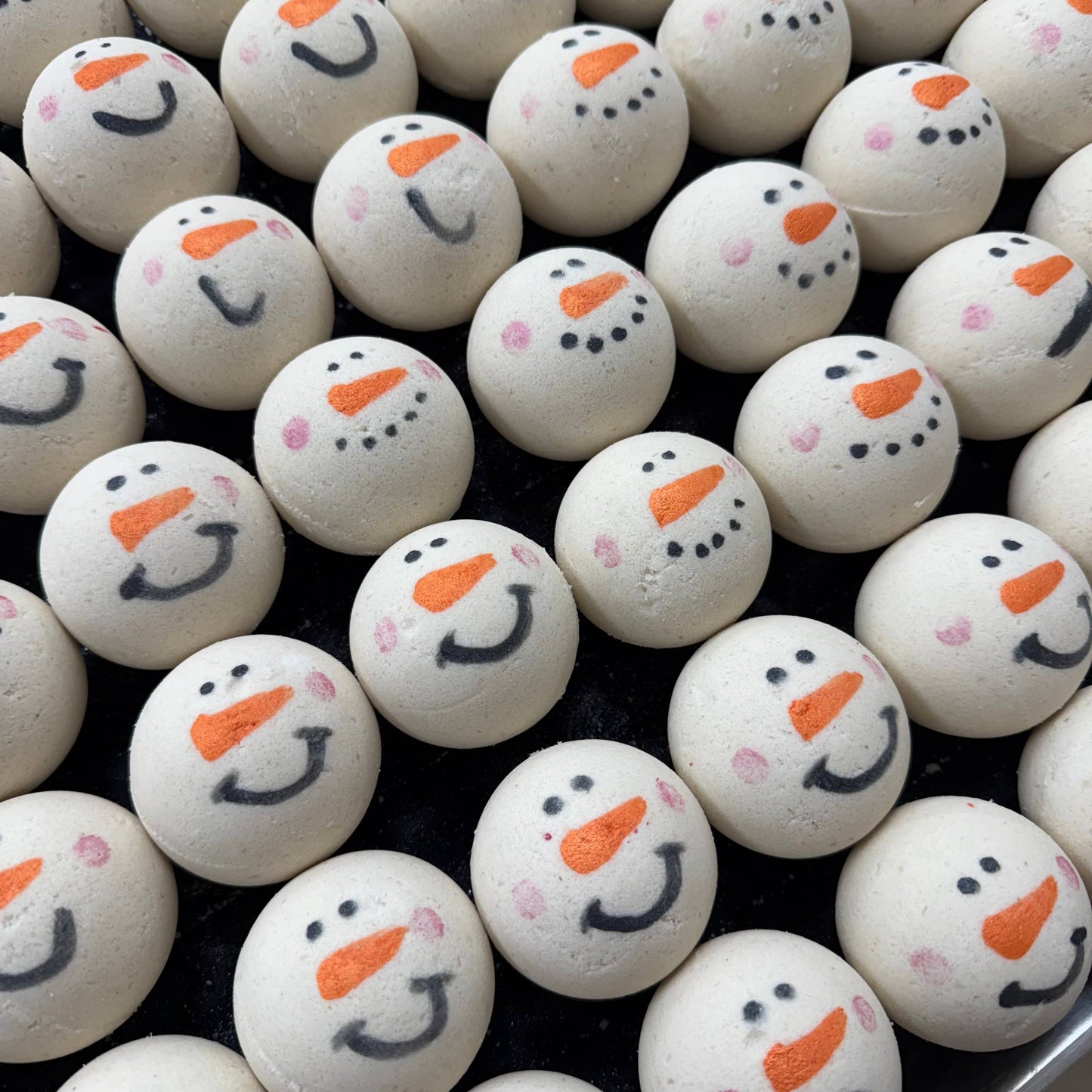 Goat Milk Bath Bomb - SNOWMAN **LIMITED QUANTITY-CAN'T BE REORDERED*